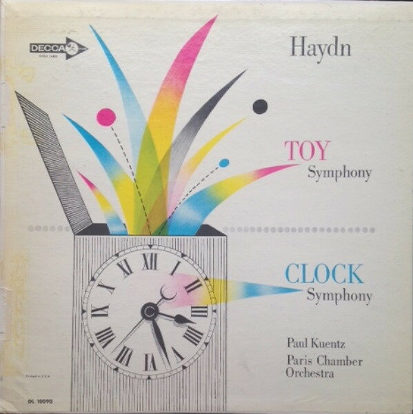 LP Joseph Haydn , Paul Kuentz , O Clock Symphony. Toy Symphony DL10090 Decca /00260