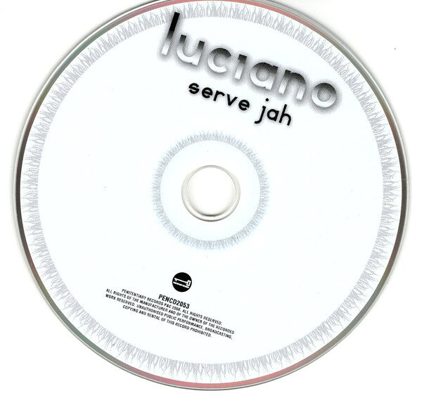 【中古】CD Luciano Serve Jah PENCD2053 Penitentiary Records /00110