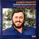 【中古】英LP Luciano Pavarotti The Worlds Favourite Tenor Arias OS26384 Decca /00260