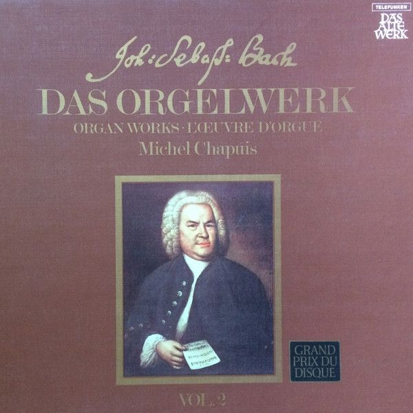 【中古】独2LP Joh: Sebast: Bach - Michel Cha Das Orgelwerk = Organ Works = LOeuvre DO...
