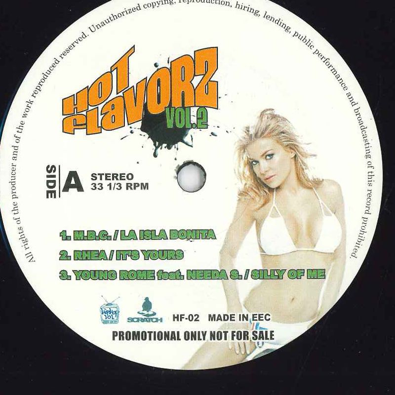 【中古】欧12” Various Hot Flavorz Vol. 2 HF02 HOT FLAVORZ プロモ /00250