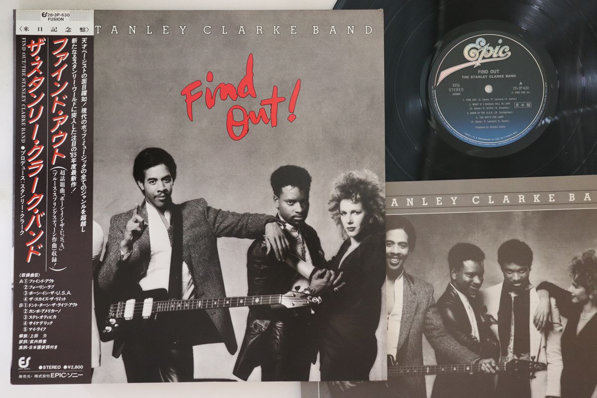 【中古】LP Stanley Clarke Band Find Out! 283P630PROMO EPIC プロモ /00260