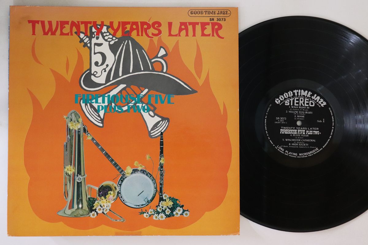 【中古】LP Firehouse Five Plus Two Twenty Years Later SR3073 GOOD TIME JAZZ /00260