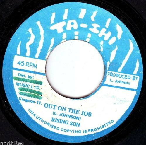【中古】7” Rising Son Out On The Job NONE Ta-Shi /00080