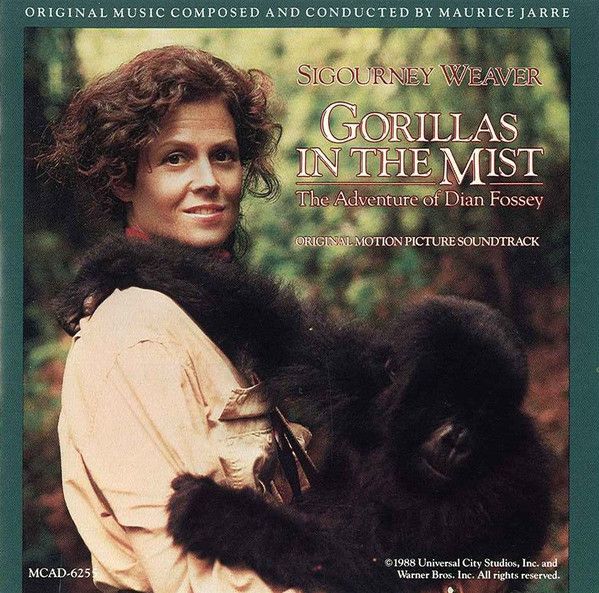 šCD Maurice Jarre Gorillas in the Mist: The Story of Dian Fossey M...