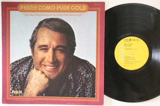 【中古】米LP Perry Como Pure Gold ANL10972 RCA /00260 【中古】米LP Perry Como Pure Gold ANL10972 RCA /00260