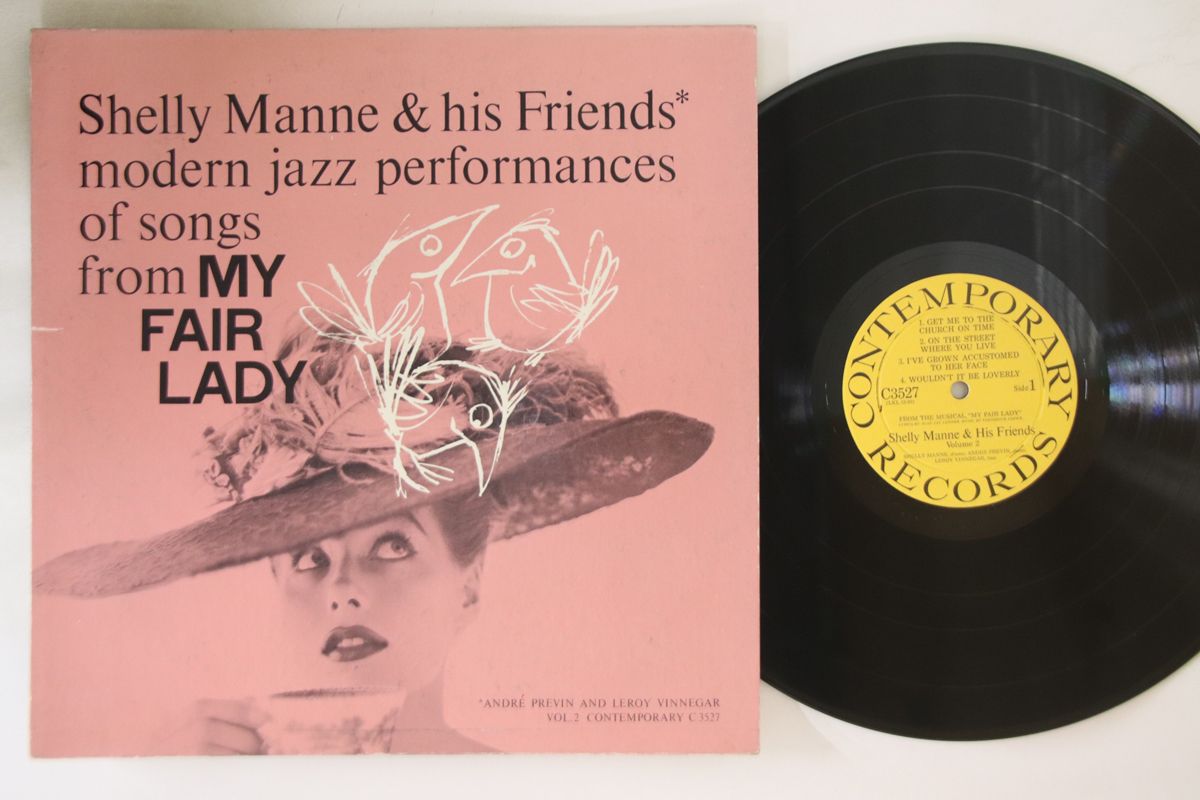 【中古】LP Shelly Manne Modern Jazz Performances C3527 CONTEMPORARY US Vinyl /00260