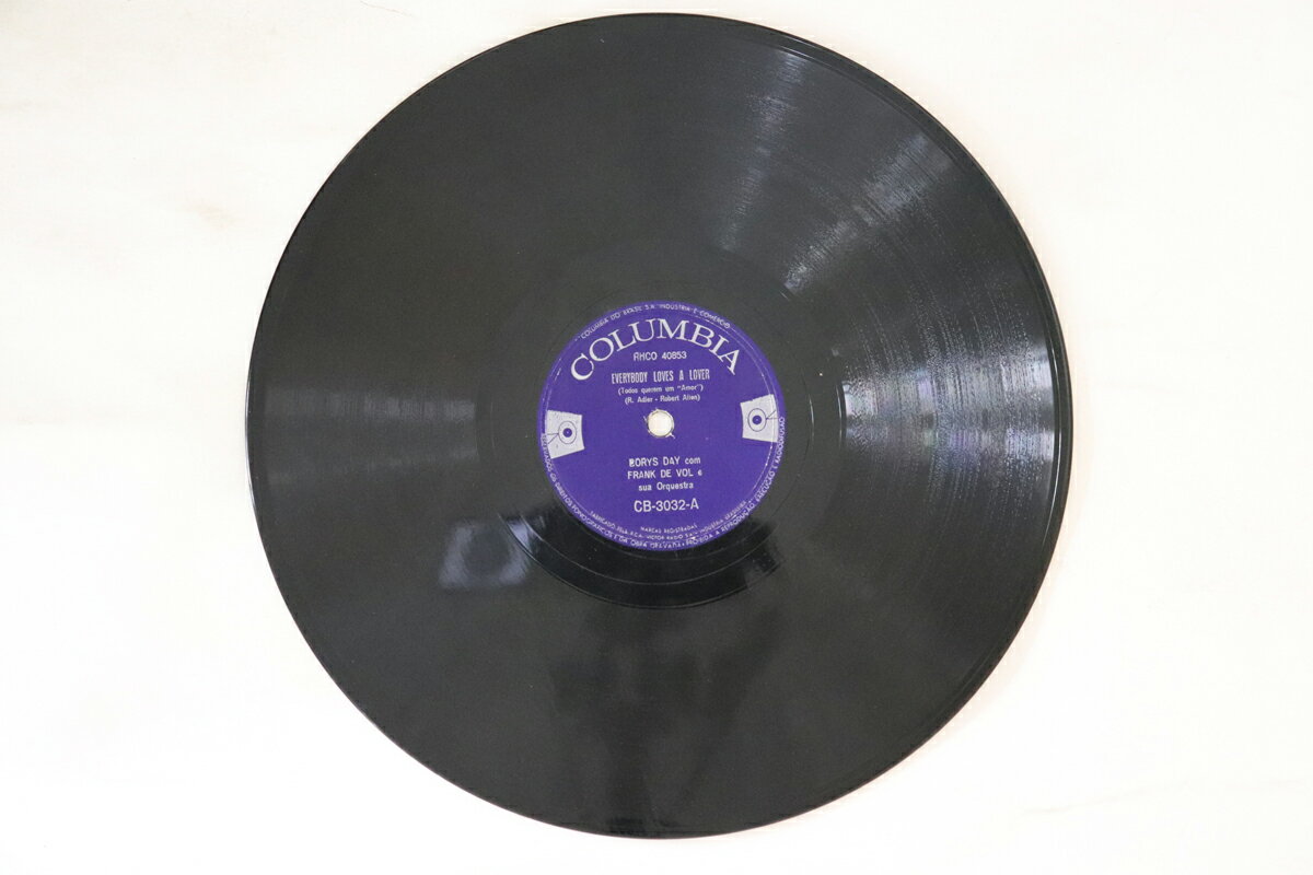 【中古】78RPM/SP Dorys Day, Frank De Vol Everybody Loves A Lover / Instant Love CB3032 COLUMBIA /00500