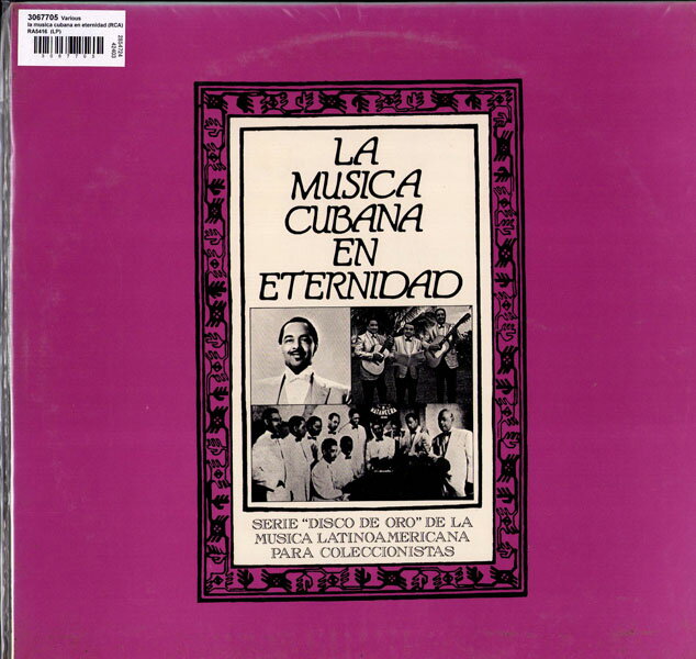LP Various la musica cubana en eternidad RA5416 RCA /00260