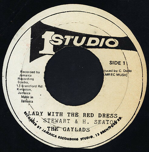 【中古】7” Gaylads / Lester Sterling Lady With The Red Dress / Drifting NONE Studio One /00080