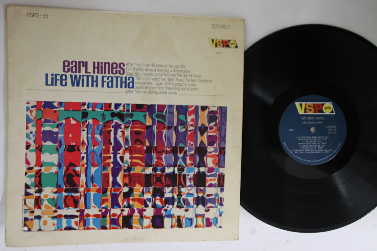 šۥ󥸥ʥӥLP Earl Hines Life With Fatha VSPS35 TIP /00260