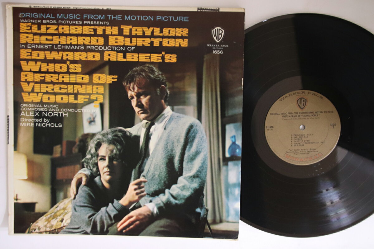 【中古】米LP Ost, Alex North バージニア・ウルフなんかこわくない Whos Afraid Of V B1656 WARNER BR..