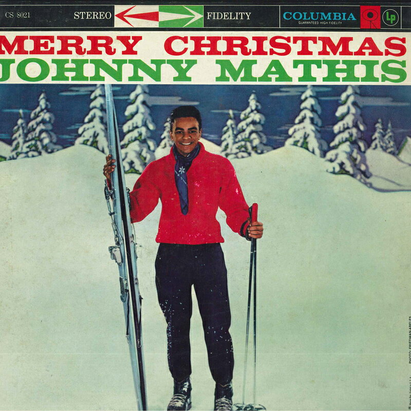 LP Johnny Mathis Merry Christmas CS8021 Columbia /00260
