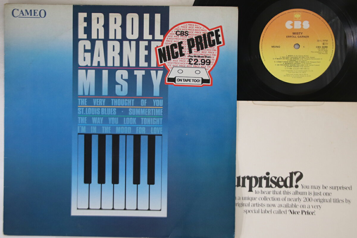 š۱LP Erroll Garner Misty CBS32260 CBS /00260