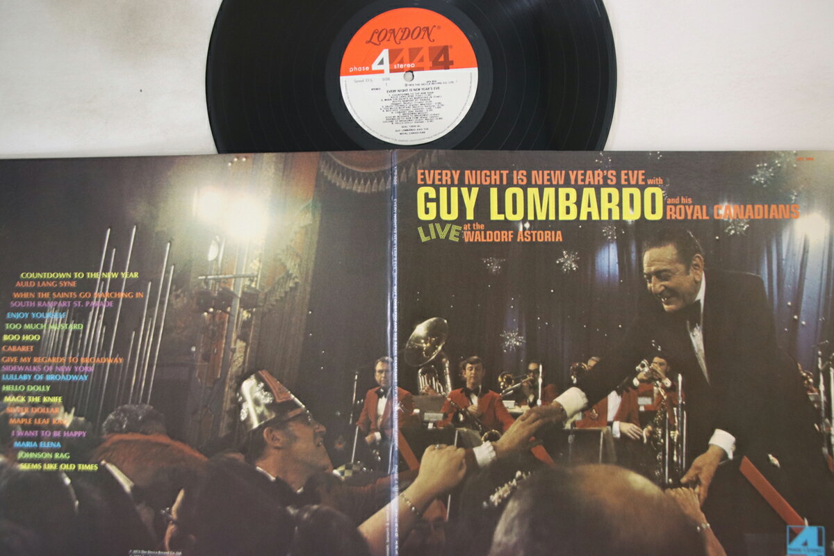 【中古】米LP Guy Lombardo Every Night Is New Years Eve: Live At The Waldorf A XPS904 LONDON /00400