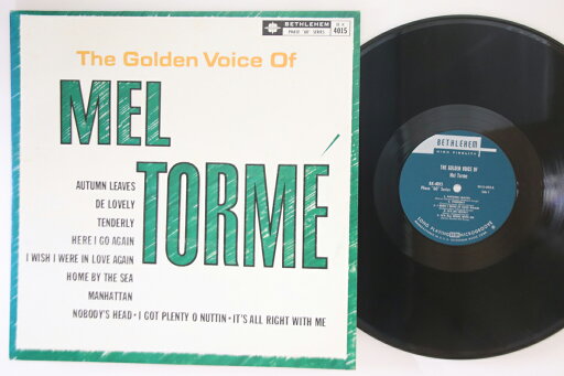 【中古】米LP Mel Torme Golden Voice Of Mel Torme BX4015 BETHLEHEM /00260 【中古】米LP Mel Torme Golden Voice Of Mel Torme BX4015 BETHLEHEM /00260