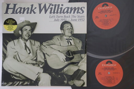 【中古】米2LP Hank Williams Lets Turn Back The Years (July 1951-june 1952) 4228337491 POLYDOR /00660 【中古】米2LP Hank Williams Lets Turn Back The Years (July 1951-june 1952) 4228337491 POLYDOR /00660