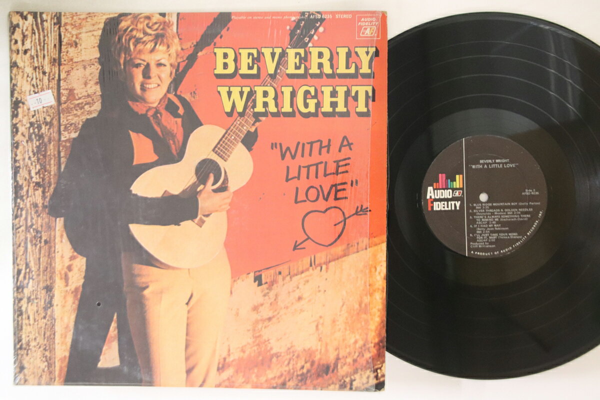 【中古】米LP Beverly Wright With A Little Love AFSD6235 AUDIO FIDELITY /00260