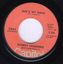 【中古】米7” Stoney Edwards Shes My Rock / I Wont Make It Through The Day 3462 Capito...