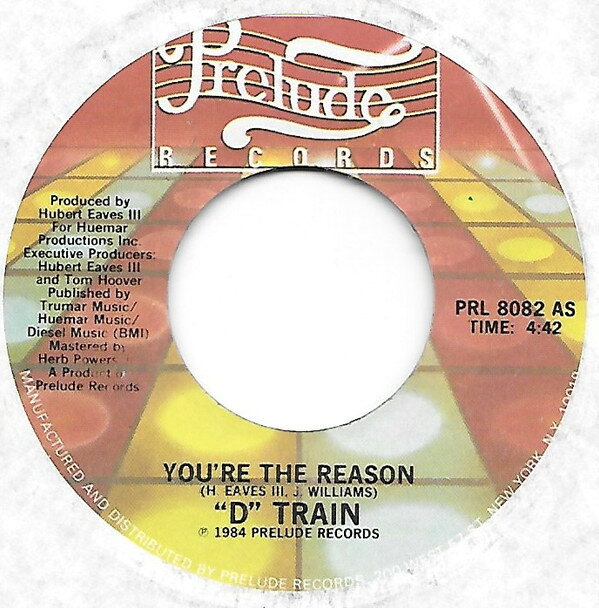 【中古】米7” D-Train Youre The Reason PRL8082 Prelude Records /00080
