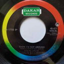 【中古】米7” Tyrone Davis If Its Love That Youre After / When Im Not Around 45611 Dakar Records /00080