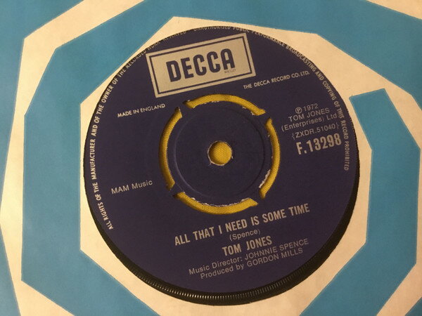 Other - 【中古】7” Tom Jones Young New Mexican Puppeteer F13298 DECCA /00080