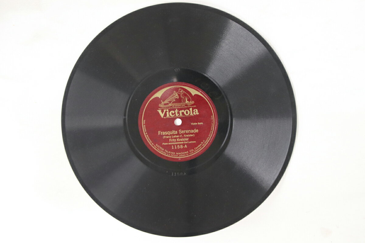 【中古】米78RPM/SP Fritz Kreisler Frasquita Serenade / Kreisler Serenade 1158 VICTROLA /00500