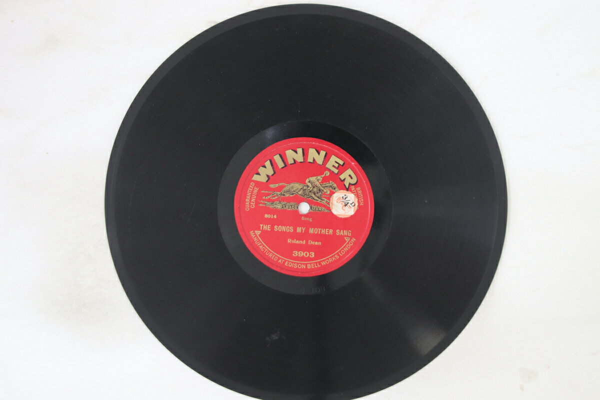 【中古】英78RPM/SP Roland Dean Songs My Mother Sang / Hymns My Mother Used To Sing 3903 WINNER /..