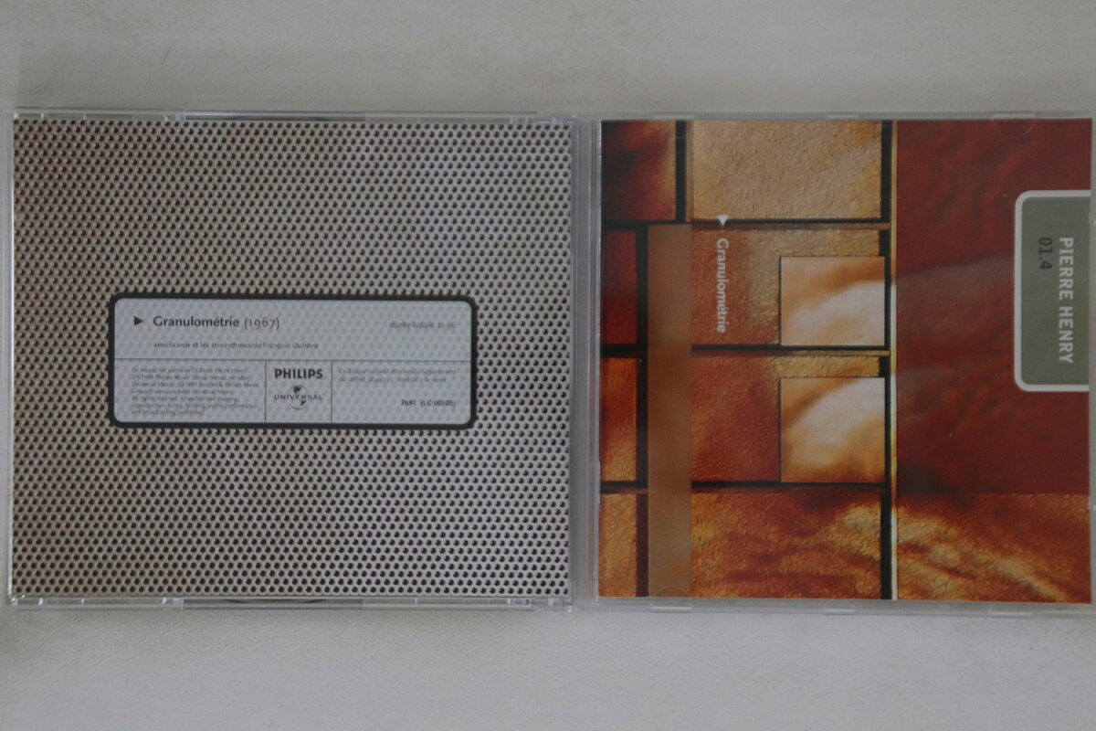 輸入CD Pierre Henry Granulometrie 7691 PHILIPS /00110