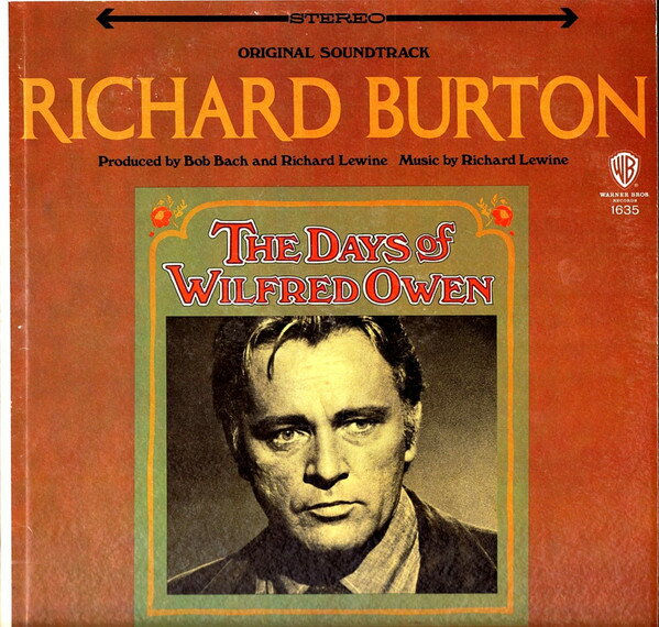 【中古】米LP Richard Burton / Richard Lewin The Days Of Wilfred Owen (Original Soundtrack) BS1635 Warner Bros. Records /00260