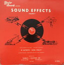 【中古】米LP No Artist Sound Effects Volume 9 1024 MAJOR /00260