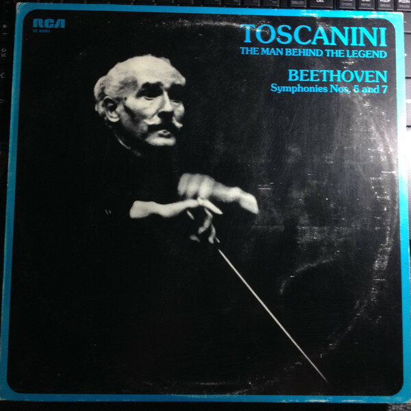 【中古】伊LP Arturo Toscanini, Ludwig Van B Symphonies Nos. 5 And 7 VL46001 RCA /00260