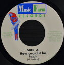 【中古】米7” Razah How Could It Be NONE Music Farm Records /00080