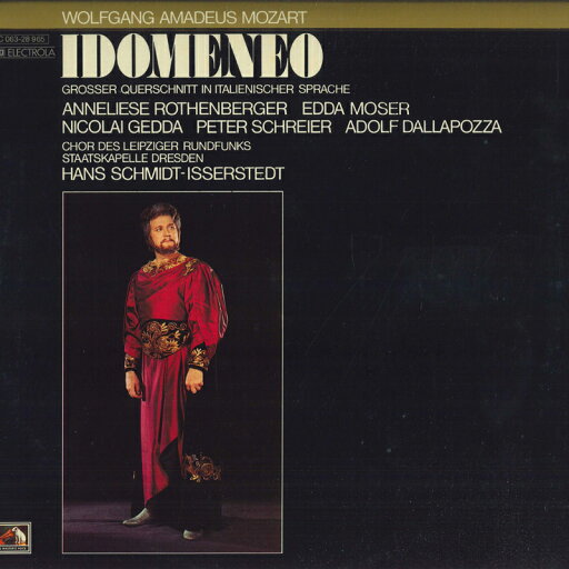 【中古】独LP Anneliese Rothenberger, Edda M Wolfgang Amadeus Mozart, Idomeneo - Grosser Quersch 1C06328965 EMI ELECTROLA /00260 【中古】独LP Anneliese Rothenberger, Edda M Wolfgang Amadeus Mozart, Idomeneo - Grosser Quersch 1C06328965 EMI ELECTROLA /00260