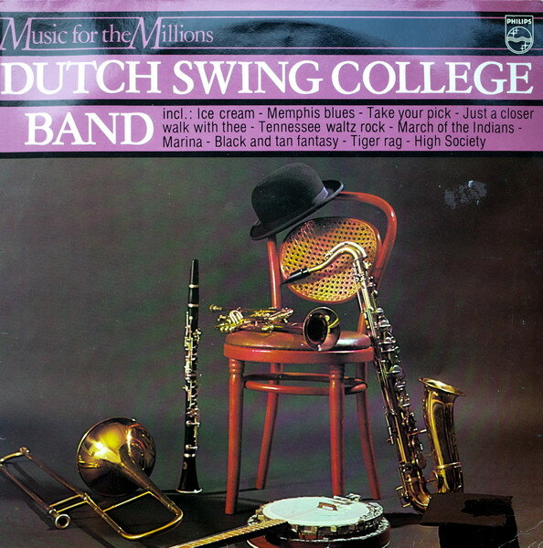 【中古】蘭LP Dutch Swing College Band Music For The Millions 6375463 Philips /00260