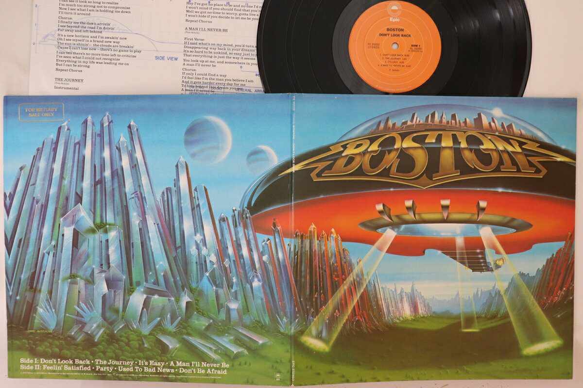 楽天レコードシティ 楽天市場店【中古】米LP Boston Dont Look Back FE35050 EPIC /00400