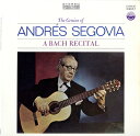 【中古】米LP Andres Segovia The Genius Of Andres Segovia - A Bach Recital SDBR3261 Ev...