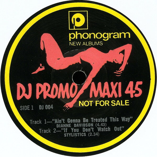 7” Various Dj Promo Maxi 45 DJ004PROMO PHONOGRAM /00080