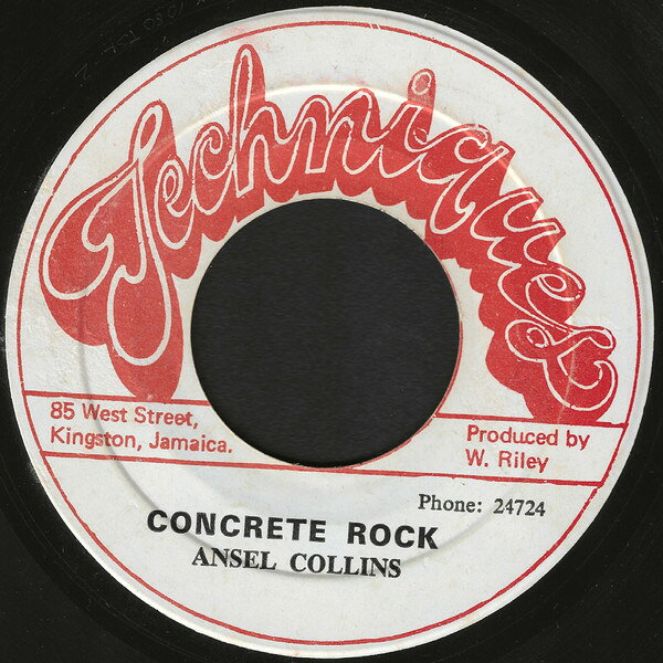 【中古】ジャマイカ7” Ansel Collins / Henry &amp; Liza Concrete Rock / Sexy Sadie NONE Techniques /00080