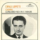 【中古】米LP Dinu Lipatti(Pianist) Chopin/Concerto No.1 In E Minor 6007 SERAPHIM /002...