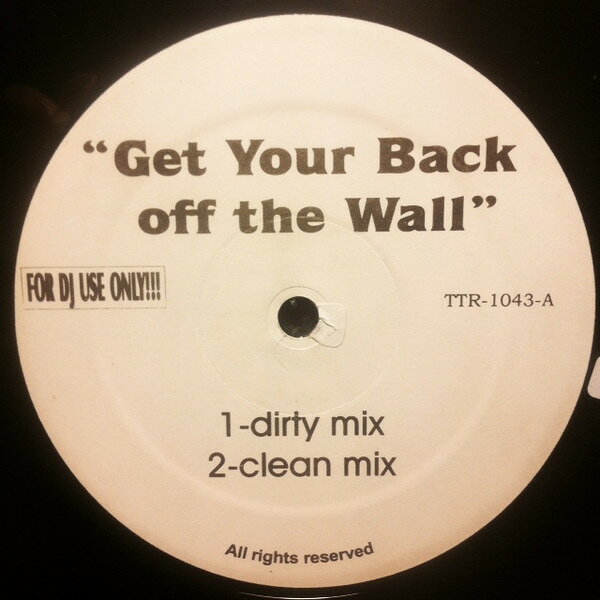 쥳ɥƥ ŷԾŹ㤨֡š12 Brand Nubian Get Your Back Off The Wall TTR1043 Not On Label /00250פβǤʤ1,393ߤˤʤޤ