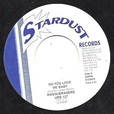 【中古】米7” Masqueraders / Jerry Butler Do You Love Me Baby / Lost URS127 Stardust Records /00080