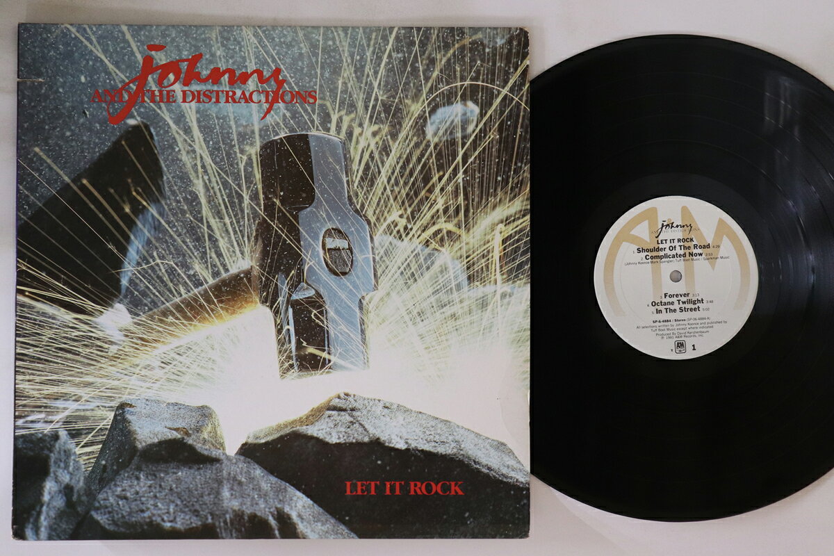 米LP Johnny &amp; The Distractions Let It Rock SP64884 A&amp;M /00260