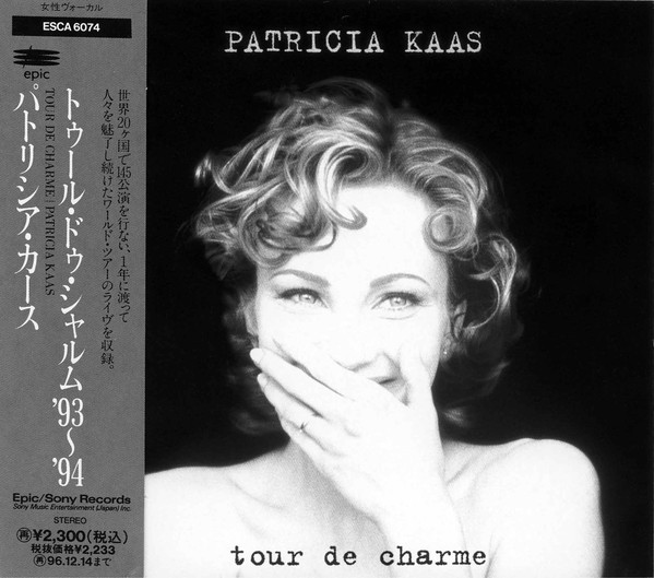 CD Patricia Kaas Tour De Charme ESCA6074 Epic /00110