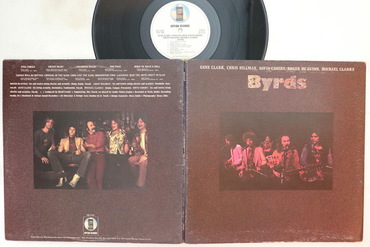 【中古】米LP Byrds Byrds SD5058 ASYLUM /00400