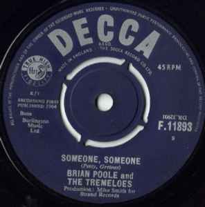・アーティスト Brian Poole & The Tremeloes ・タイトル Someone, Someone ・レーベル・型番 Decca F11893 ・フォーマット 7インチレコード ・コンディション(盤) 良い (VG+) ・コンディション(ジャケット) プレインカバー（元ジャケット／カバー無し） ・コンディション(帯) オビなし ・特記事項 【company sleeve】 サンプル画像です。実際の商品の画像ではありません 商品写真はバーコード/カタログ番号に対応したサンプル画像ですので、お送りする商品の画像ではありません。帯やライナーなどの付属品は、特記事項に記載されている場合のみ含まれます。プロモやカラーレコードなどの仕様についても、該当する場合のみ特記事項に記載しています。 【ご購入前に必ずご確認ください】 ・本店サイト(www.recordcity.jp)とは価格、送料が違います ・本店サイト、その他支店のオーダーとは同梱発送できません ・注文確定後に別の注文を頂いた場合、注文同士の同梱は致しかねます。 ・別倉庫から発送しているため、店頭受け渡しは対応しておりません ・一部商品は他の通販サイトでも販売しているため、ご注文のタイミングによっては商品のご用意ができない場合がございます。 ・土日祝日はお休みです 金曜・祝前日9時以降のご連絡またはご入金は、返答または発送が週明け・祝日明けに順次対応となります。 ・ご購入後のキャンセル不可 ご購入後のキャンセルはいかなる理由においてもお受けできません。ご了承の上、ご購入くださいませ。 ・日本郵便(ゆうパック/ゆうメール)によるお届けになります。 ・中古品であることをご理解ください 当ストアでは中古商品を主に販売しております。中古品であることをご理解の上ご購入ください。また、一部商品はRecordCityオンラインストアで試聴可能です。 ・返品について お客様のご都合による返品は一切承っておりません。 表記の内容と実際の商品に相違がある場合、また針飛び等で返品・返金をご希望される場合は、商品の到着後1週間以内にご連絡ください。商品の返送をこちらで確認後、キャンセル・返金を行います。 コンディションVG以下の商品は返品できません。プレイに影響のない表面のこすれ傷、プレス起因のノイズ盤は返品の対象外です。 【コンディション表記】 ・ほぼ新品(M-)(Like New) 完全な新品。未使用。当店ではほぼ使用しません ・非常に良い(EX)(Excellent) 中古盤として美品な状態。わずかな経年を感じるものの傷みを感じさせない、当店基準で最高の状態 ・良い(VG+)(Very Good Plus) 丁寧に扱われた中古品で、軽い使用感がみられる。 ・可(VG)(Acceptable) 使い込まれた中古品で、「良い」よりもさらに使用感がみられる。 ・悪い(VG-)(Bad) 状態が悪いアイテム。使用の保障はなく、再生不可、針飛び、目立つノイズがあるかもしれない。状態によるクレーム不可。返品不可。 ・非常に悪い(G)(Very Bad) 「悪い」よりさらに状態が悪いアイテム。使用の保障はなく、再生不可、針飛び、目立つノイズがあるかもしれない。状態によるクレーム不可。返品不可。 ・ジャンク(Fair)(Junk/Fair) 割れている、反っている、水ダメージがある、カビ、ジャケットが分離している、ひどい書き込み、ひどい擦れなど最低の状態。使用の保障はなく、再生不可、針飛び、目立つノイズがあるかもしれない。状態によるクレーム不可。返品不可。 ・ジャンク(Poor)(Junk/Poor) 割れている、反っている、水ダメージがある、カビ、ジャケットが分離している、ひどい書き込み、ひどい擦れなど最低の状態。使用の保障はなく、再生不可、針飛び、目立つノイズがあるかもしれない。状態によるクレーム不可。返品不可。