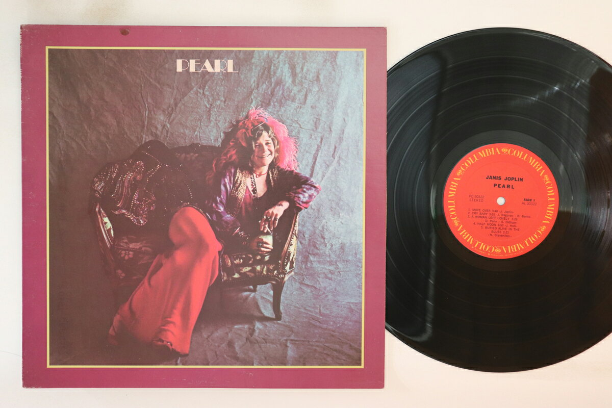 【中古】米LP Janis Joplin Pearl PC30322 COLUMBIA /00260