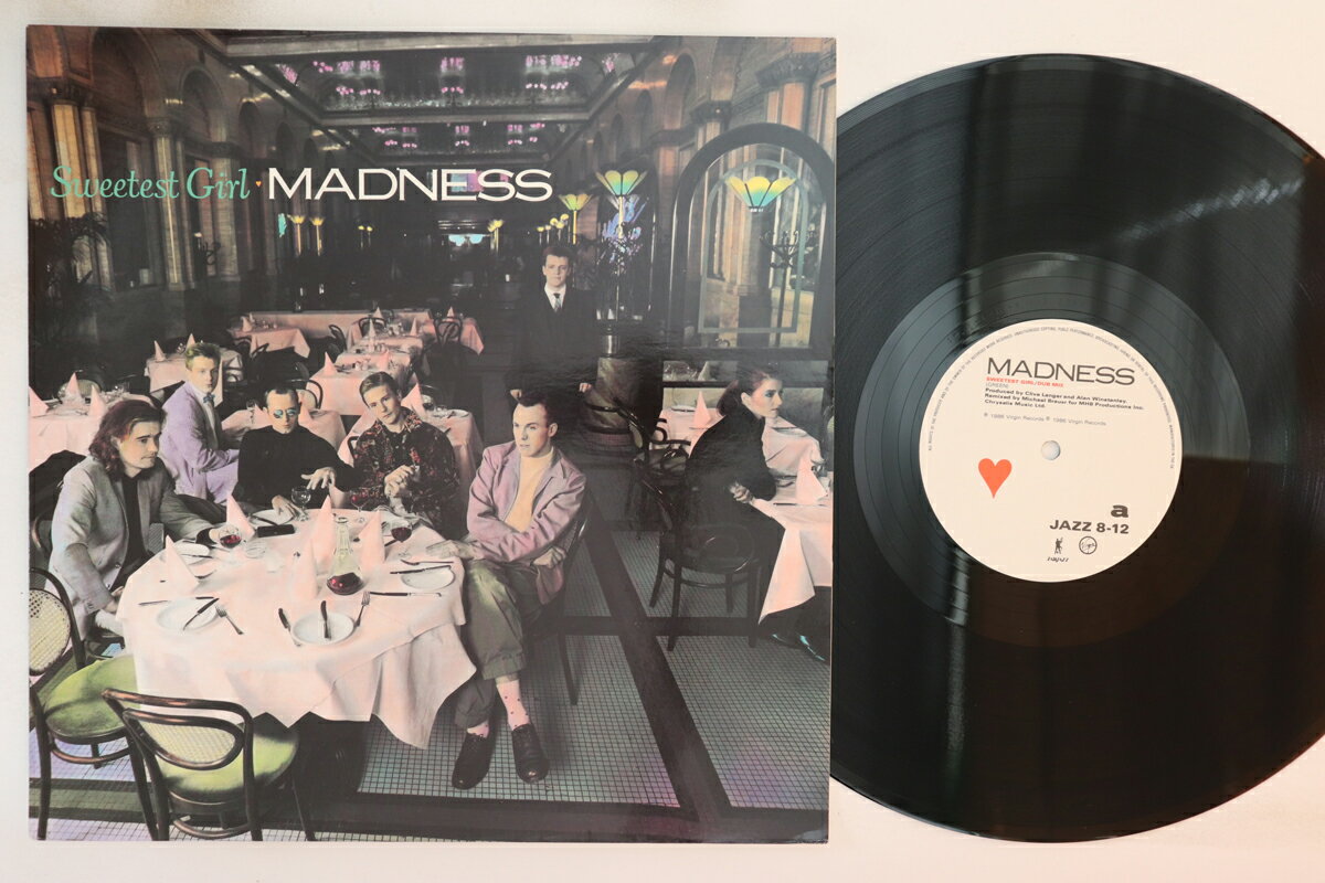 ・アーティスト Madness ・タイトル Sweetest Girl / Jennie ・レーベル・型番 ZARJAZZ JAZZ812 ・フォーマット 12インチレコード ・コンディション(盤) 良い (VG+) ・コンディション(ジャケット) 良い (VG+) ・コンディション(帯) オビなし ・特記事項 実際に発送される商品の画像です 【ご購入前に必ずご確認ください】 ・本店サイト(www.recordcity.jp)とは価格、送料が違います ・本店サイト、その他支店のオーダーとは同梱発送できません ・注文確定後に別の注文を頂いた場合、注文同士の同梱は致しかねます。 ・別倉庫から発送しているため、店頭受け渡しは対応しておりません ・一部商品は他の通販サイトでも販売しているため、ご注文のタイミングによっては商品のご用意ができない場合がございます。 ・土日祝日はお休みです 金曜・祝前日9時以降のご連絡またはご入金は、返答または発送が週明け・祝日明けに順次対応となります。 ・ご購入後のキャンセル不可 ご購入後のキャンセルはいかなる理由においてもお受けできません。ご了承の上、ご購入くださいませ。 ・日本郵便(ゆうパック/ゆうメール)によるお届けになります。 ・中古品であることをご理解ください 当ストアでは中古商品を主に販売しております。中古品であることをご理解の上ご購入ください。また、一部商品はRecordCityオンラインストアで試聴可能です。 ・返品について お客様のご都合による返品は一切承っておりません。 表記の内容と実際の商品に相違がある場合、また針飛び等で返品・返金をご希望される場合は、商品の到着後1週間以内にご連絡ください。商品の返送をこちらで確認後、キャンセル・返金を行います。 コンディションVG以下の商品は返品できません。プレイに影響のない表面のこすれ傷、プレス起因のノイズ盤は返品の対象外です。 【コンディション表記】 ・ほぼ新品(M-)(Like New) 完全な新品。未使用。当店ではほぼ使用しません ・非常に良い(EX)(Excellent) 中古盤として美品な状態。わずかな経年を感じるものの傷みを感じさせない、当店基準で最高の状態 ・良い(VG+)(Very Good Plus) 丁寧に扱われた中古品で、軽い使用感がみられる。 ・可(VG)(Acceptable) 使い込まれた中古品で、「良い」よりもさらに使用感がみられる。 ・悪い(VG-)(Bad) 状態が悪いアイテム。使用の保障はなく、再生不可、針飛び、目立つノイズがあるかもしれない。状態によるクレーム不可。返品不可。 ・非常に悪い(G)(Very Bad) 「悪い」よりさらに状態が悪いアイテム。使用の保障はなく、再生不可、針飛び、目立つノイズがあるかもしれない。状態によるクレーム不可。返品不可。 ・ジャンク(Fair)(Junk/Fair) 割れている、反っている、水ダメージがある、カビ、ジャケットが分離している、ひどい書き込み、ひどい擦れなど最低の状態。使用の保障はなく、再生不可、針飛び、目立つノイズがあるかもしれない。状態によるクレーム不可。返品不可。 ・ジャンク(Poor)(Junk/Poor) 割れている、反っている、水ダメージがある、カビ、ジャケットが分離している、ひどい書き込み、ひどい擦れなど最低の状態。使用の保障はなく、再生不可、針飛び、目立つノイズがあるかもしれない。状態によるクレーム不可。返品不可。