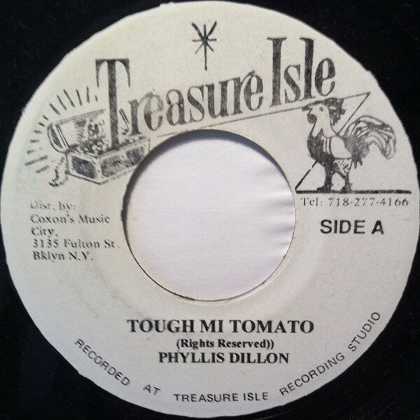 【中古】ジャマイカ7” Phyllis Dillon / Tommy McCook Tough Mi Tomato / Down On Bond Street NONE Tr..