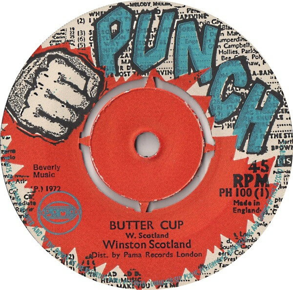 【中古】英7” Winston Scotland / Ronald Wils Butter Cup / I Care PH100 Punch /00080